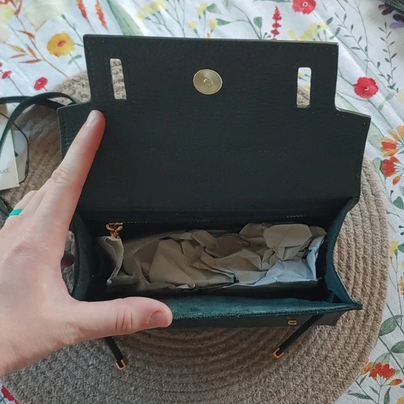 Teddy Blake Ava Green Crossbody Bag - Picture 3 of 5